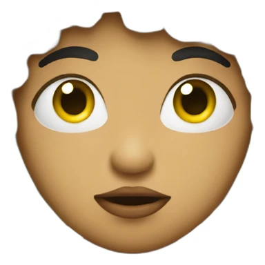 Kiss band face sticker