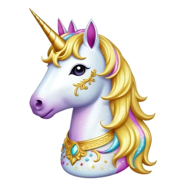 versace-golden-tshirt-unicorn sticker