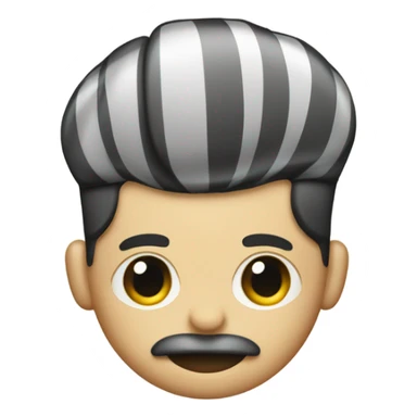 barber pole  sticker