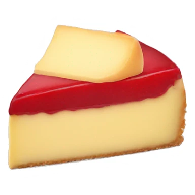 Cheese cake sticker