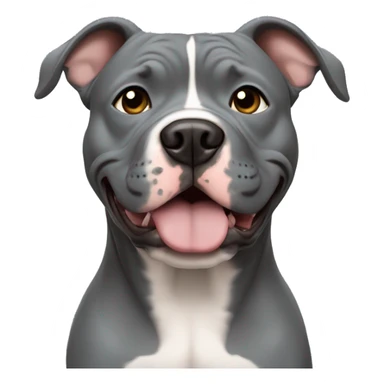 Blue fawn pitbull sticker