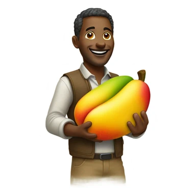 Mango man  sticker