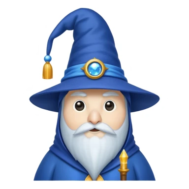Penguin Wizard sticker