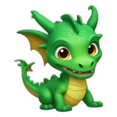 Little Dragon sticker