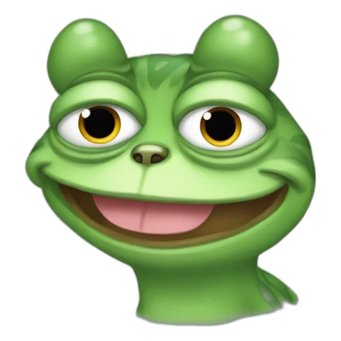 pepe the frog asa cat sticker