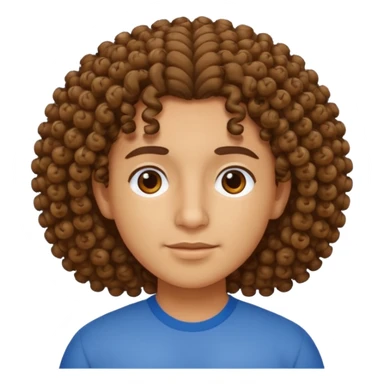 Hispanic with curly hair puerto rican sticker