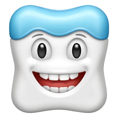 Dental floss  sticker