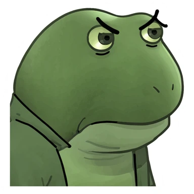 depressed artist being sad sticker