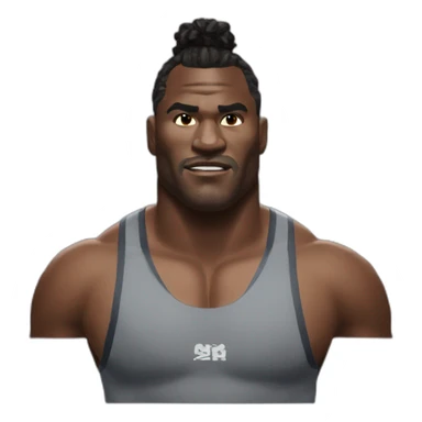 Ngannou déçu sticker
