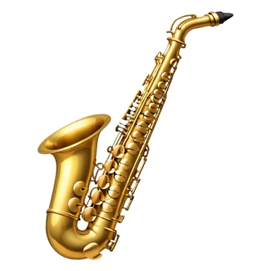Saxophone sticker