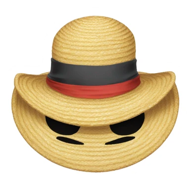 Luffy One Piece Straw Hat sticker
