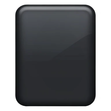 Black rectangle sticker