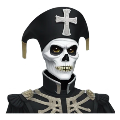 papa emeritus sticker