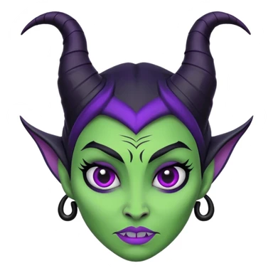 maleficent As a Emoji that don’t already exists. sticker