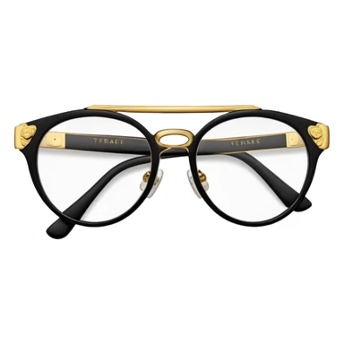 Versace eye glasses sticker