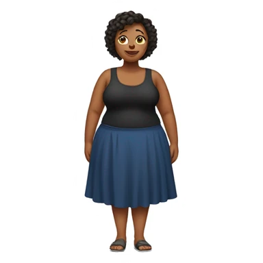 Weightloss woman sticker