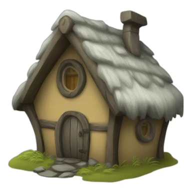 icelandic elve house sticker