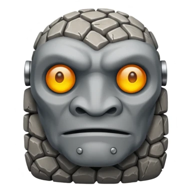 Stone golem sticker