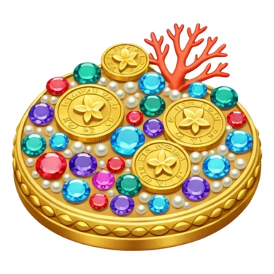 Coral Reef Treasure sticker