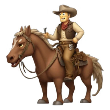 john wayne ride dragon sticker