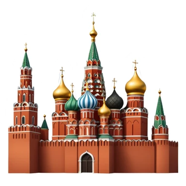 Moscow Kremlin sticker