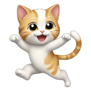 Chaton qui danse sticker