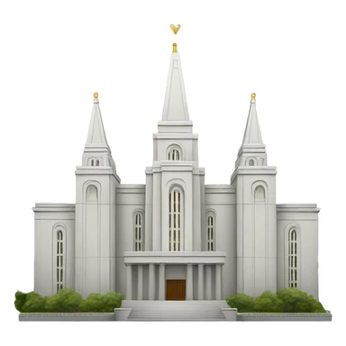 lds temple  sticker