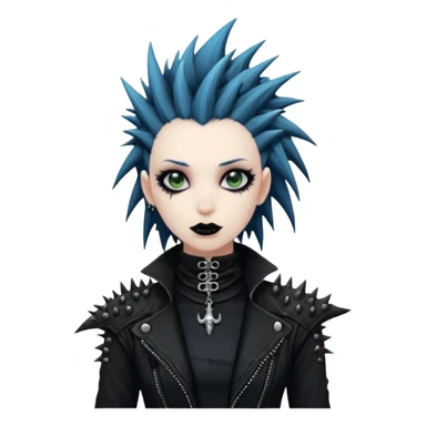 Punk’ish Edgy Badass Dark Gothic Salandit-Aurorus-Amaura-Hybrid-Creature sticker