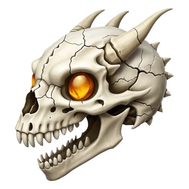 Boneknapper-Skeleton-Skull-dragon sticker