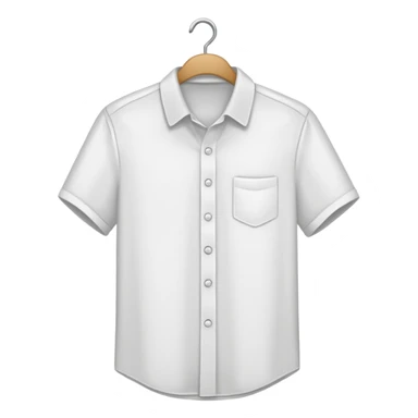 shirt hanged on a hanger sticker