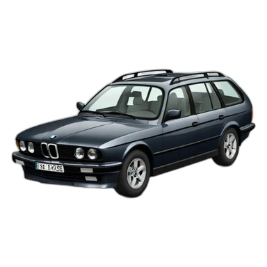 bmw 525td touring sticker