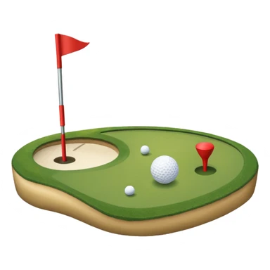 palo de golf sticker