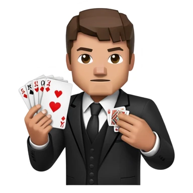 Minecraft Steve as blackjack sticker