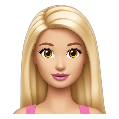 Barbie Linhares Ferreira blond sticker
