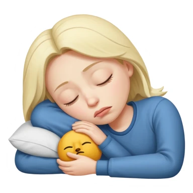 Sleepy Character zzz sticker