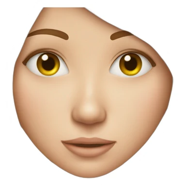 girl with acne sticker