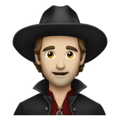 Vampire hunter sticker