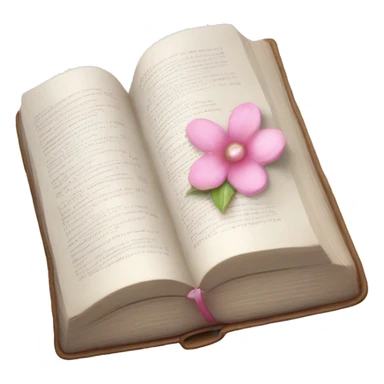 white bible with pink floral sticker