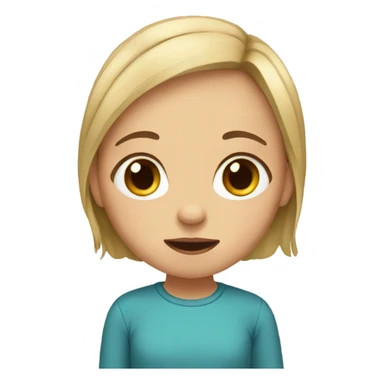 autistic girl sticker