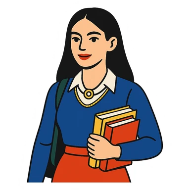 college girl with black hair, white skin, wearing a Cartier necklace, old money luxury vibe sticker