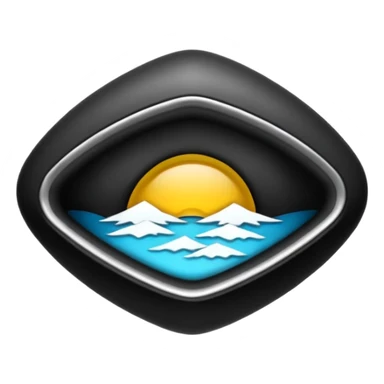 Mancuerna vista desde el ángulo derecho sticker