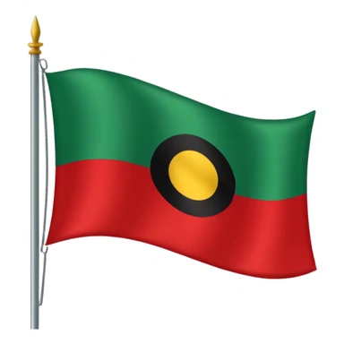 African American heritage flag sticker