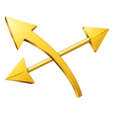 A simple yellow (#EBAA3C) arrow pointing to the right sticker