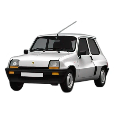 Renault 5 sticker