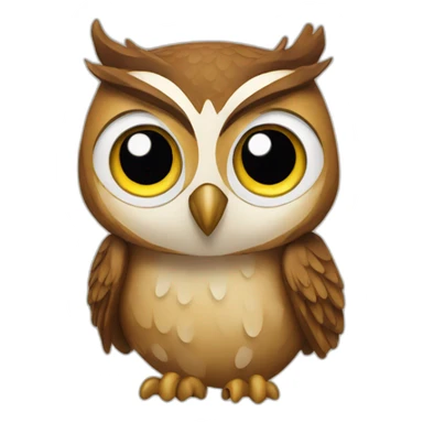 succesful owl sticker