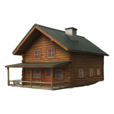 Norwegian Cabin sticker