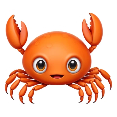 A cute krab sticker