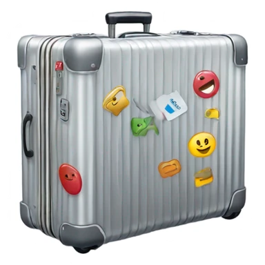 Rimowa suitcase with stickers sticker