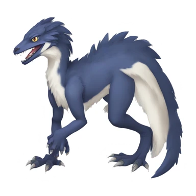 Sergal-raptor-vernid full body sticker