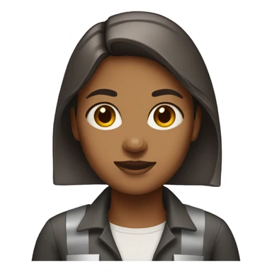Woman-Civil-Engineer with brown skin sticker